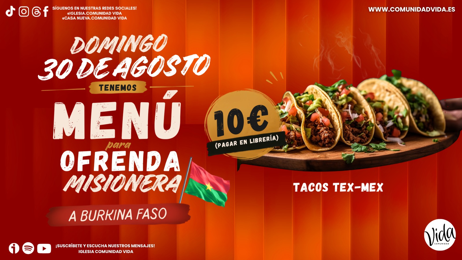 Eventos Comunidad Vida